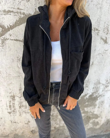 Hooded Zip Winter Jacket