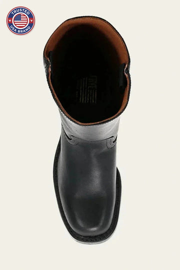 Knee-High Winter Boots with Slim Fit and Structured Sole
