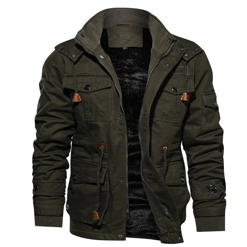 Military elegant Winter Coat