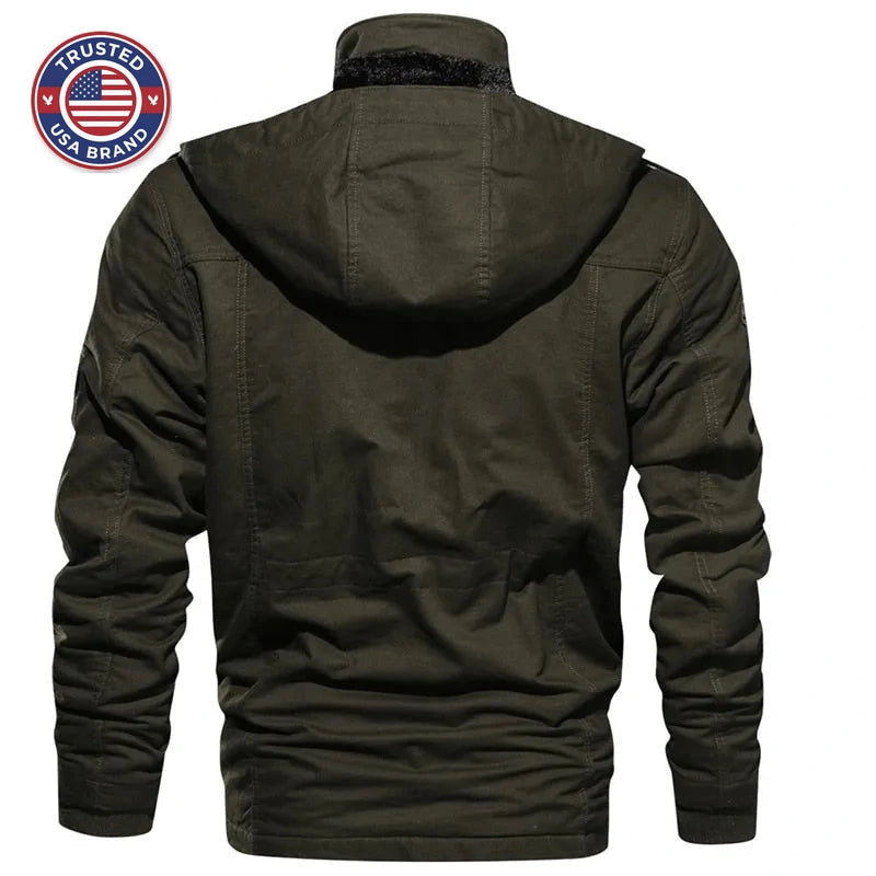Military elegant Winter Coat