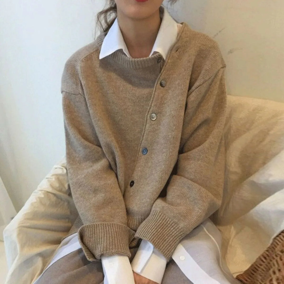 Modern Chic Winter Cardigan