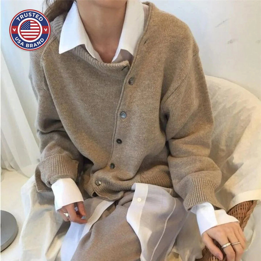 Modern Chic Winter Cardigan