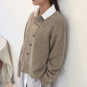 Modern Chic Winter Cardigan