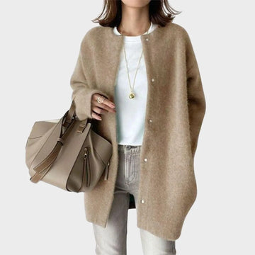 Refined Layered Winter Cardigan