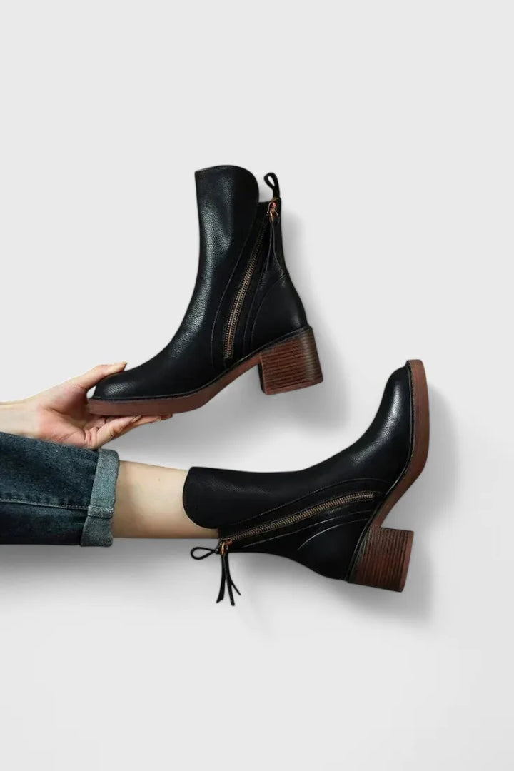 Sleek Ankle Winter Boots for Effortless Style