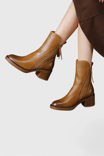 Sleek Ankle Winter Boots for Effortless Style