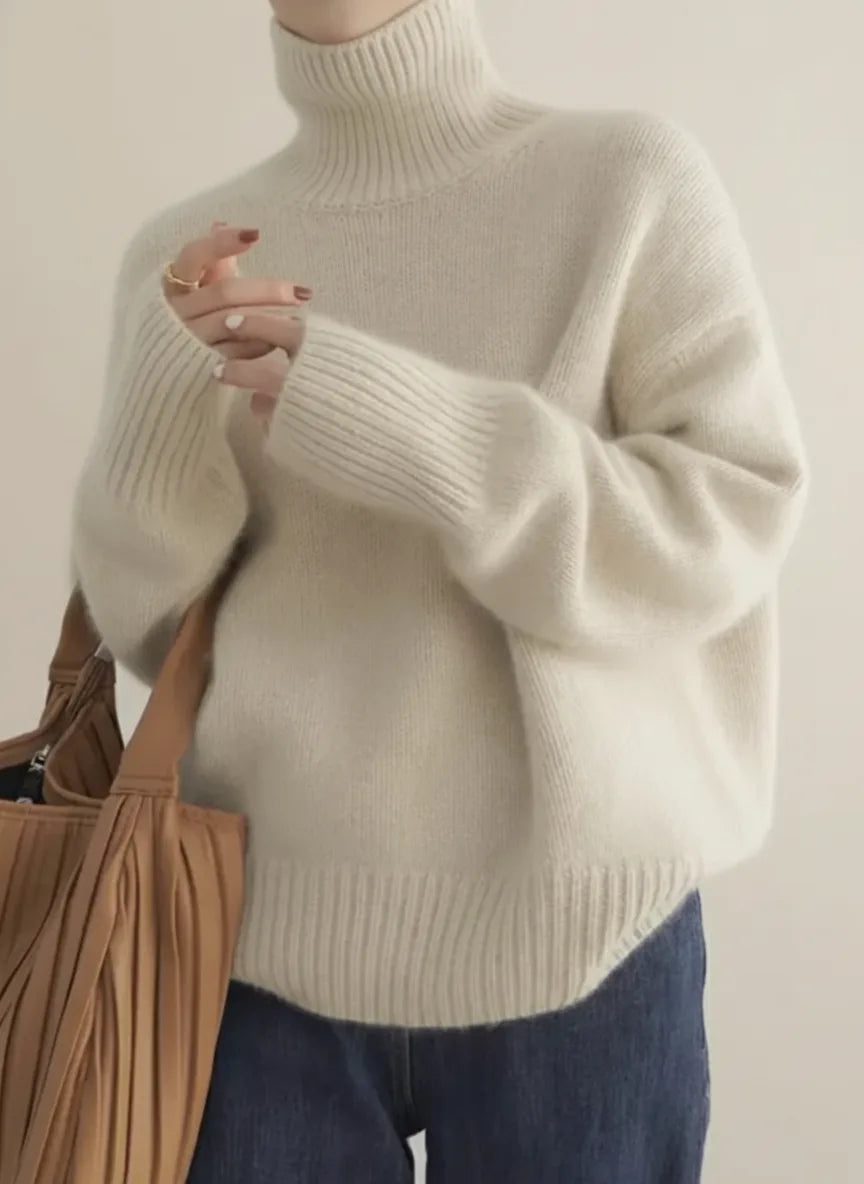 Soft Turtleneck Winter Sweater