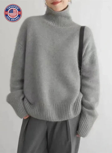 Soft Turtleneck Winter Sweater