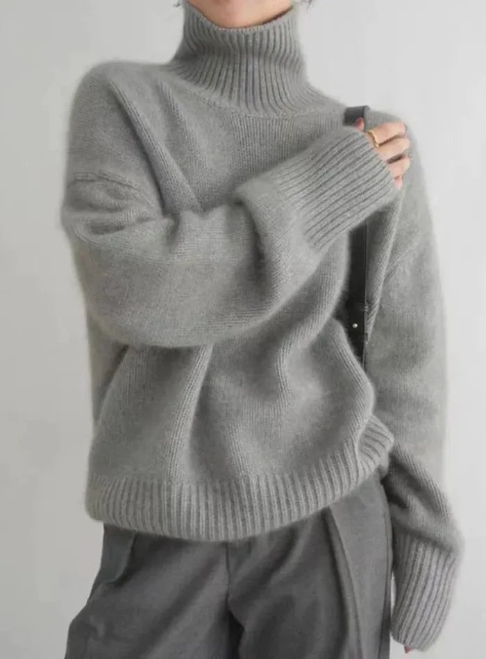 Soft Turtleneck Winter Sweater