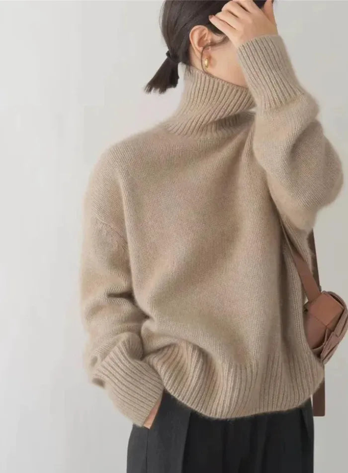 Soft Turtleneck Winter Sweater