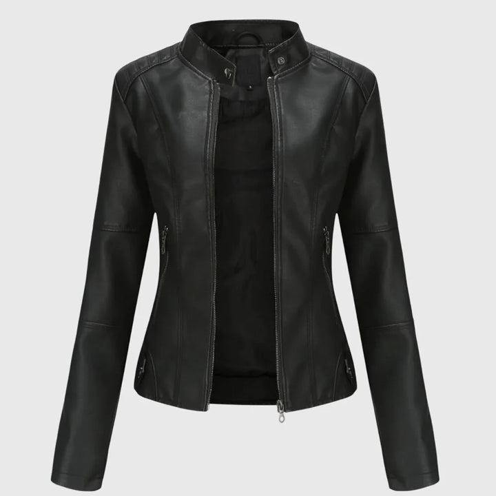 Stylish Winter Leather Jacket For Women