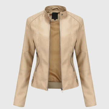 Stylish Winter Leather Jacket For Women