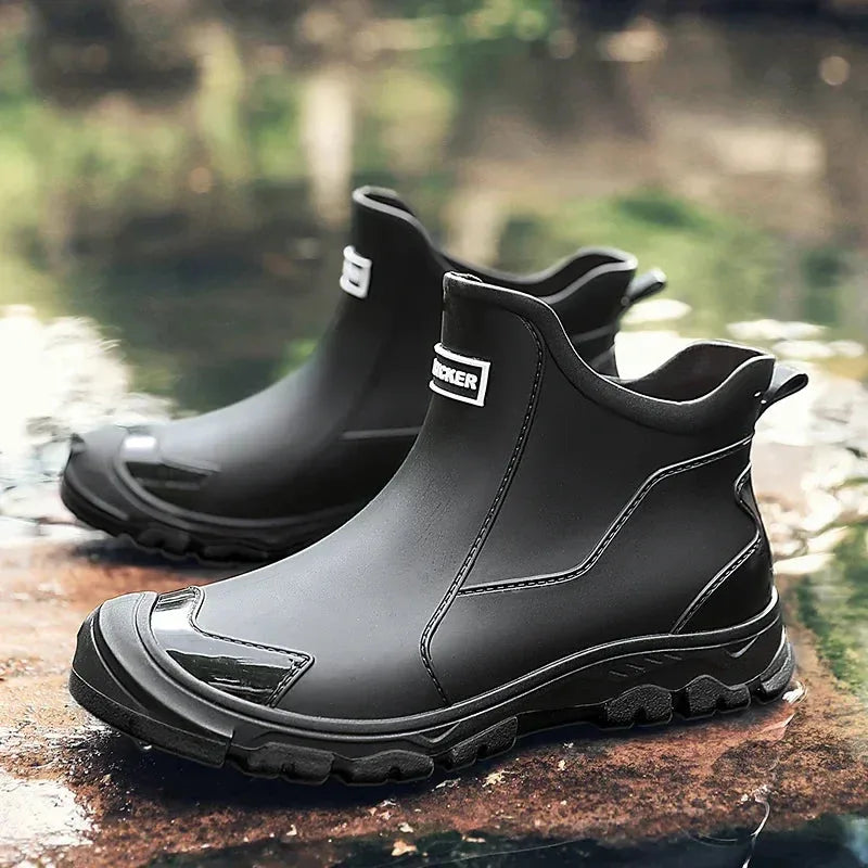 Women's ankle winter waterproof boots with chunky sole