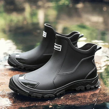 Women's ankle winter waterproof boots with chunky sole