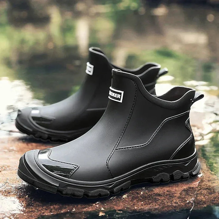Women's ankle winter waterproof boots with chunky sole