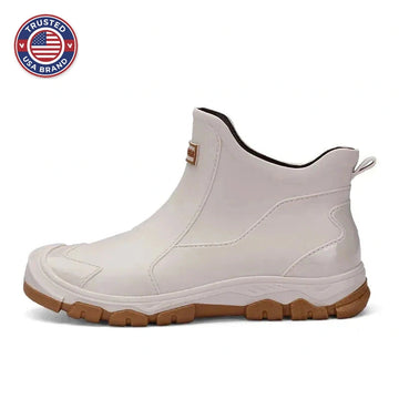 Women's ankle winter waterproof boots with chunky sole