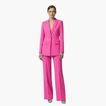 Women's Business Casual Winter Blazer Suit Set