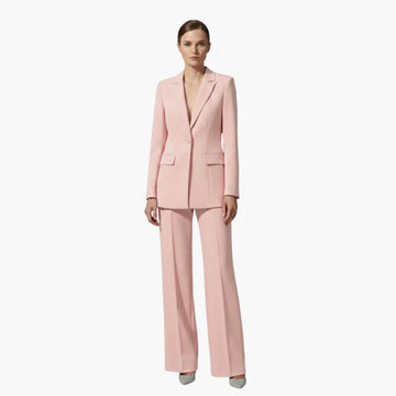 Women's Business Casual Winter Blazer Suit Set