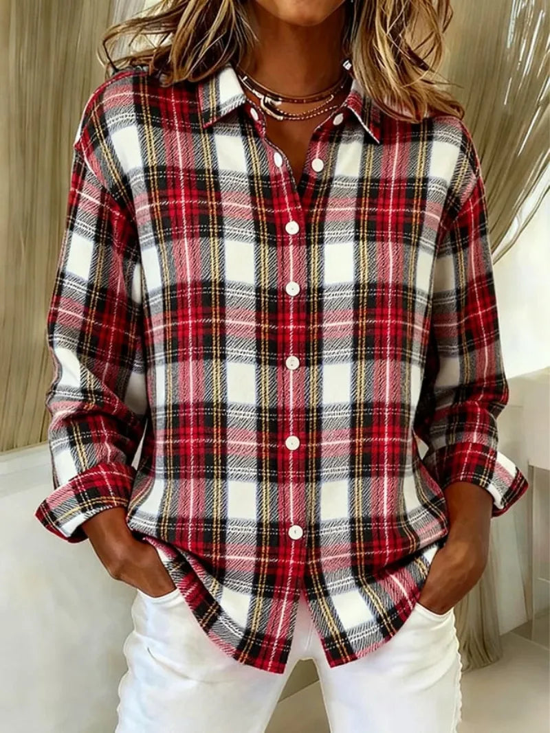Classic Checked Blouse