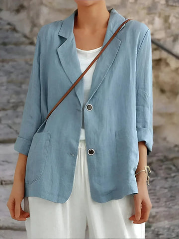 Women's Double Breasted Winter Tailored Blazer