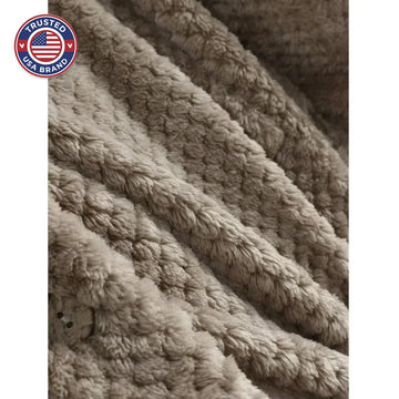 Women's fleece button-front hooded winter cardigan with high-low hem