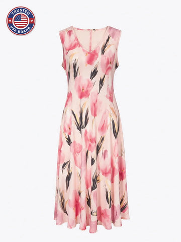 Women's Floral Winter Maxi Dress Set with Jacket