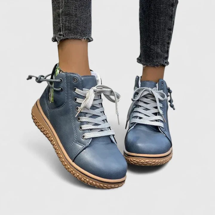 Women's Lace Up Ankle Winter Boots