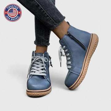 Women's Lace Up Ankle Winter Boots