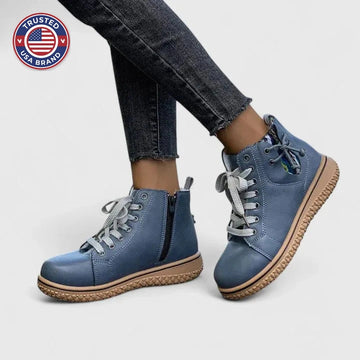 Women's Lace Up Ankle Winter Boots
