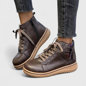 Women's Lace Up Ankle Winter Boots