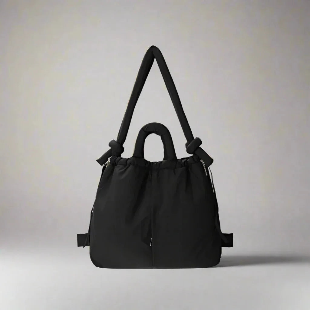 Women's Quilted Puffer Tote Winter Bag