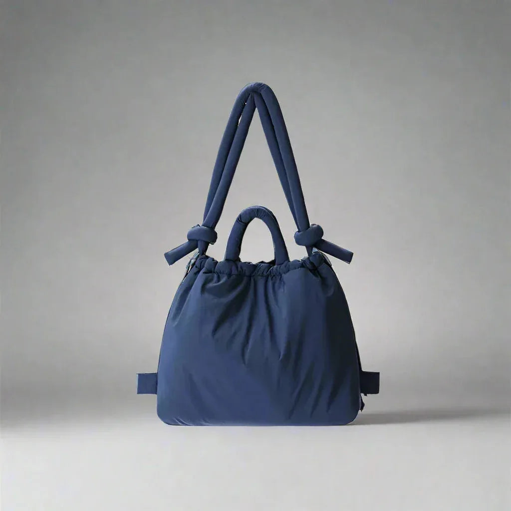 Women's Quilted Puffer Tote Winter Bag