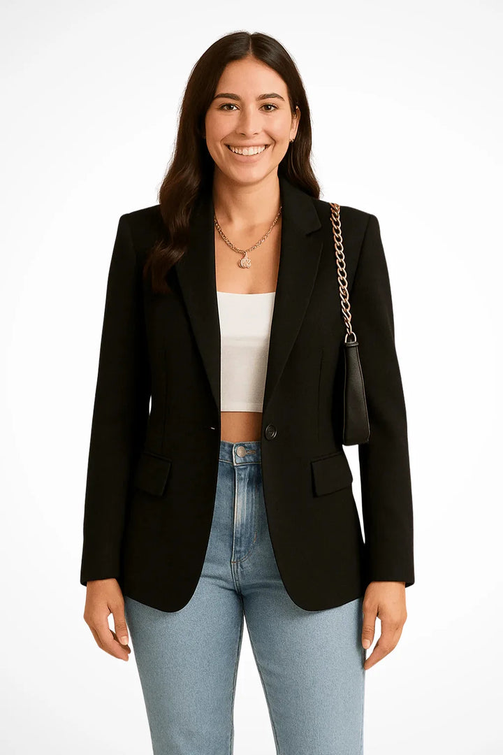 Women's Single Button Winter Blazer