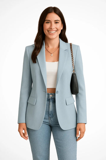 Women's Single Button Winter Blazer
