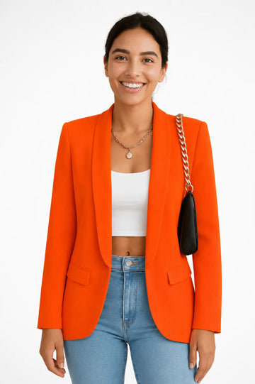 Women's Single Button Winter Blazer