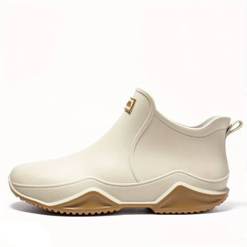 Women's waterproof ankle winter boots with chunky contrast sole