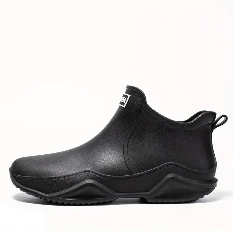 Women's waterproof ankle winter boots with chunky contrast sole