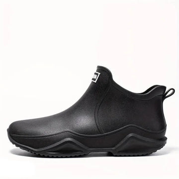 Women's waterproof ankle winter boots with chunky contrast sole