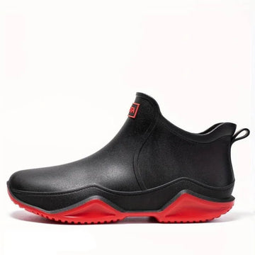 Women's waterproof ankle winter boots with chunky contrast sole