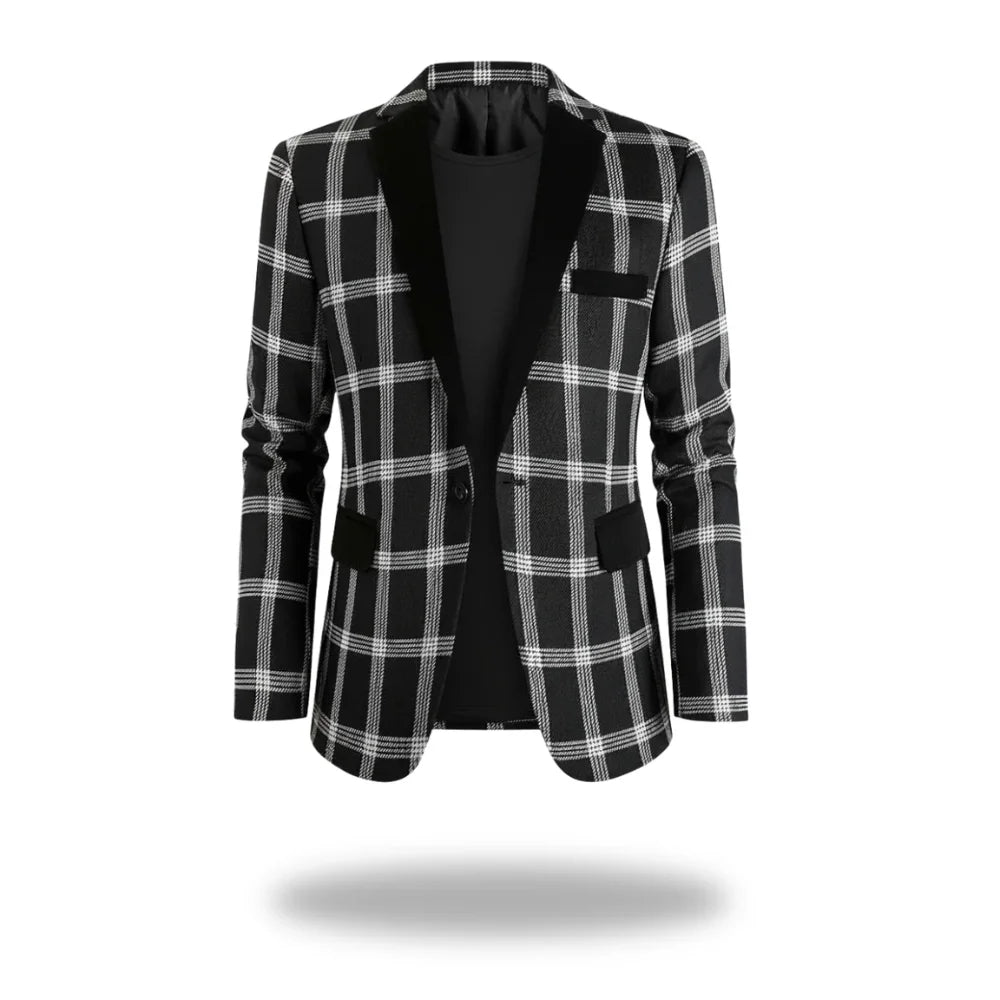 Modern Tailored Blazer - Blue
