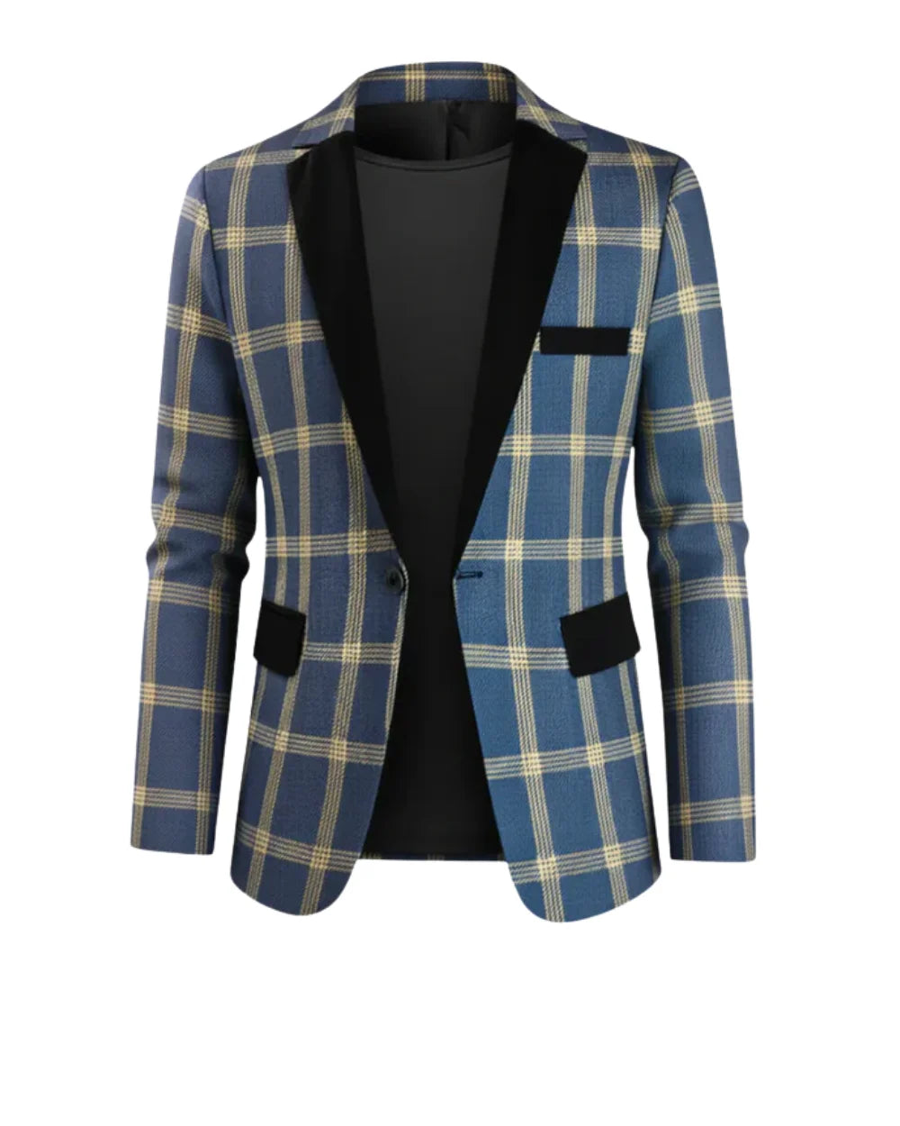 Modern Tailored Blazer - Blue