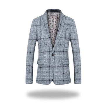 Premium Modern Jacket - Navy Blue