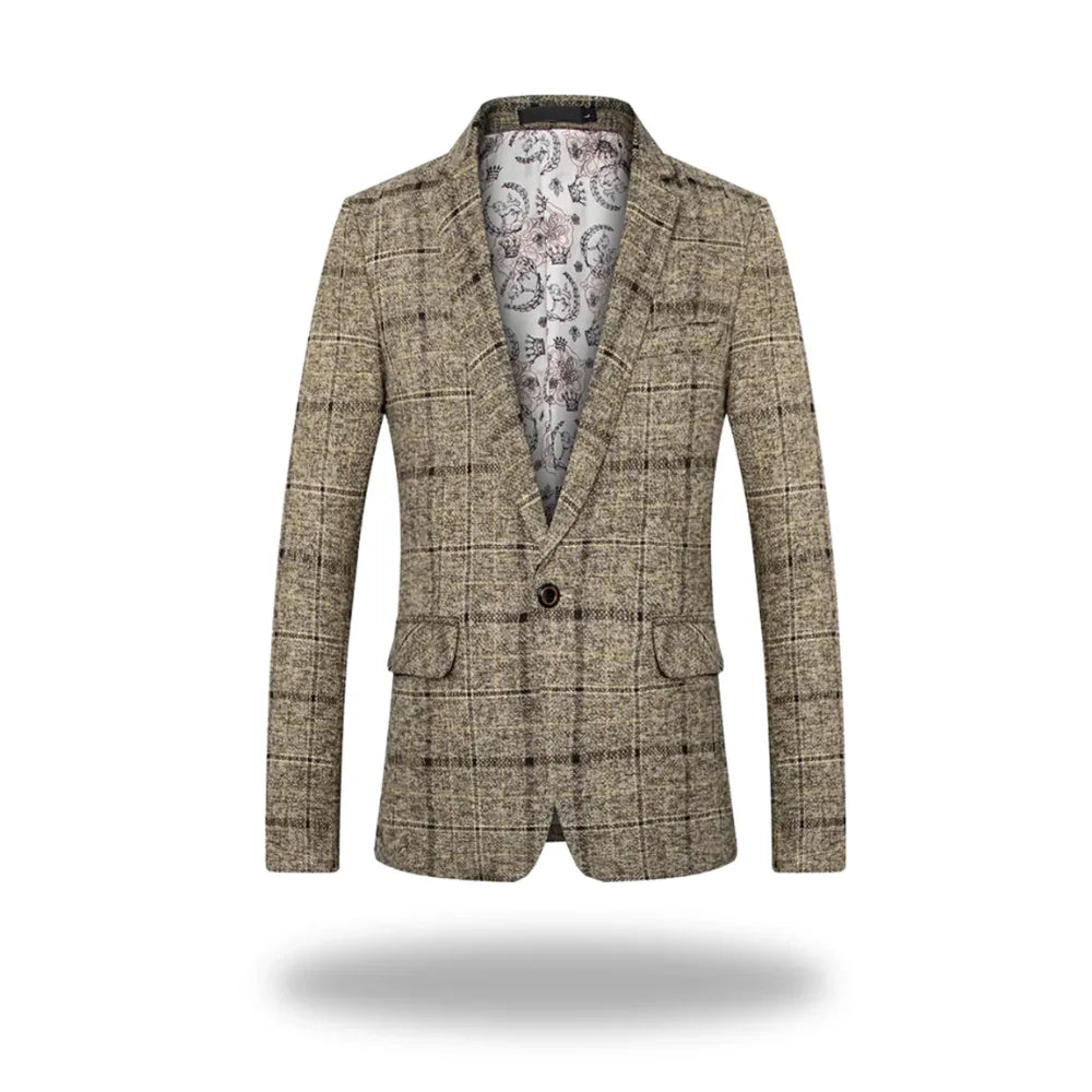 Premium Modern Jacket - Navy Blue