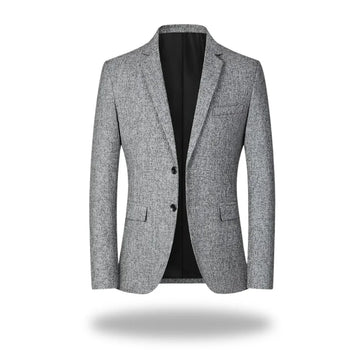 Refined Essential Blazer - Grey