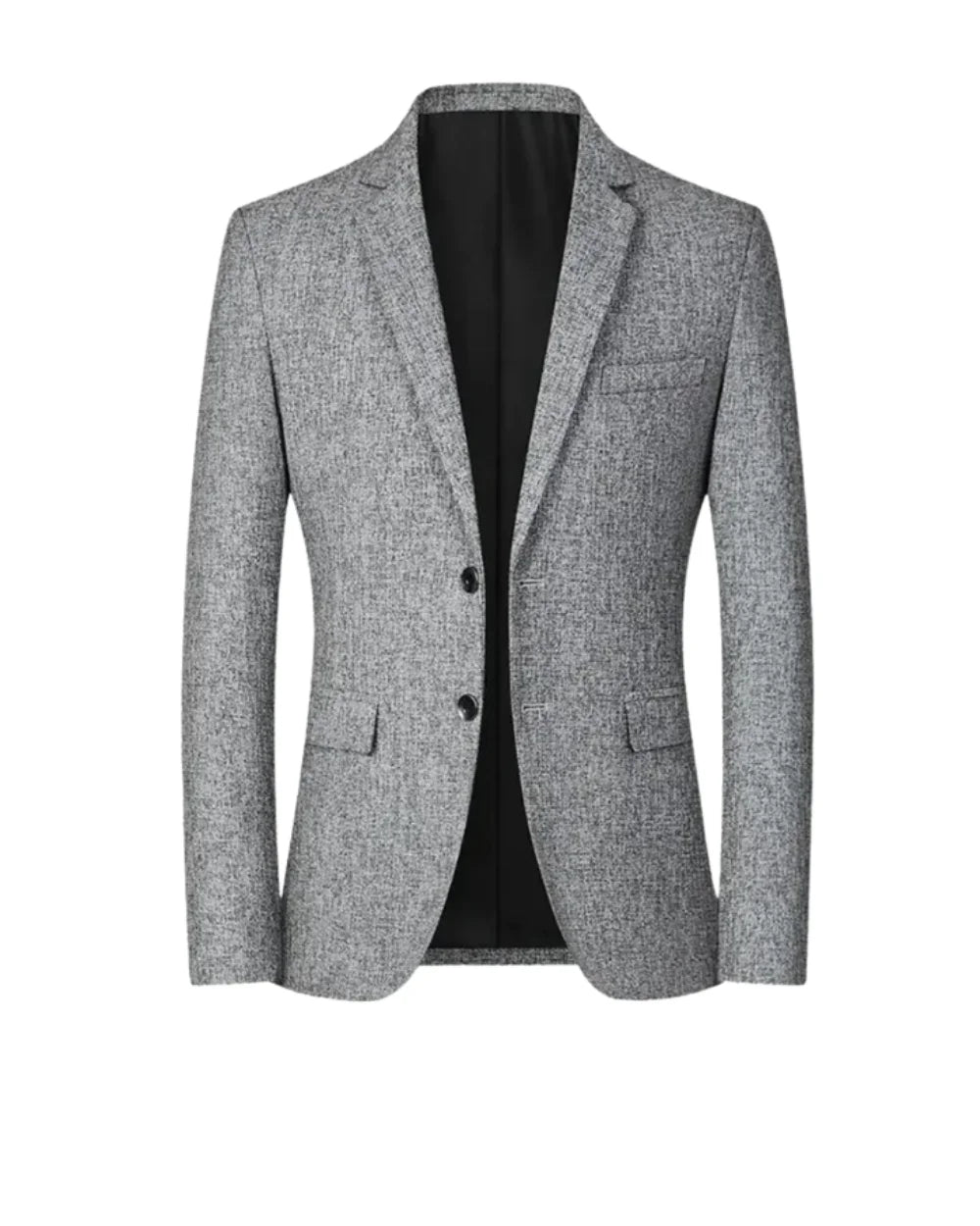 Refined Essential Blazer - Grey