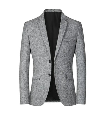 Refined Essential Blazer - Grey