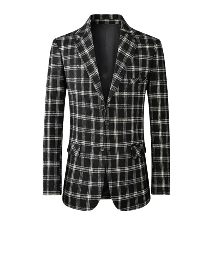 Refined Tailored Blazer - Black