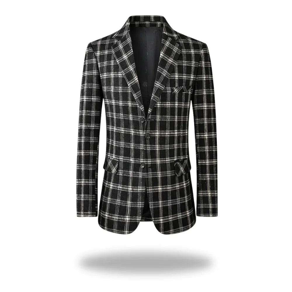 Refined Tailored Blazer - Black
