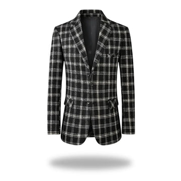 Refined Tailored Blazer - Black