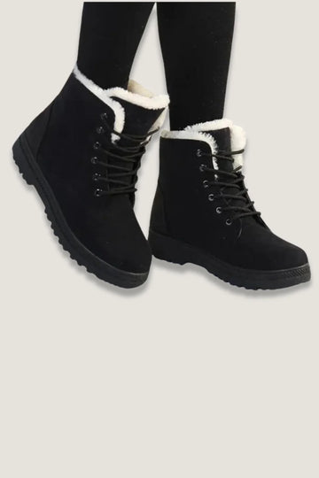 Women's slip-resistant ankle winter boots